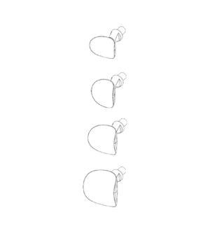 MultiHolder™ working ends: Cervical Matrices, LM